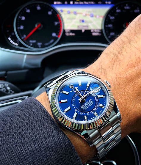 rolex sky dweller wrist|Rolex Sky-Dweller models.